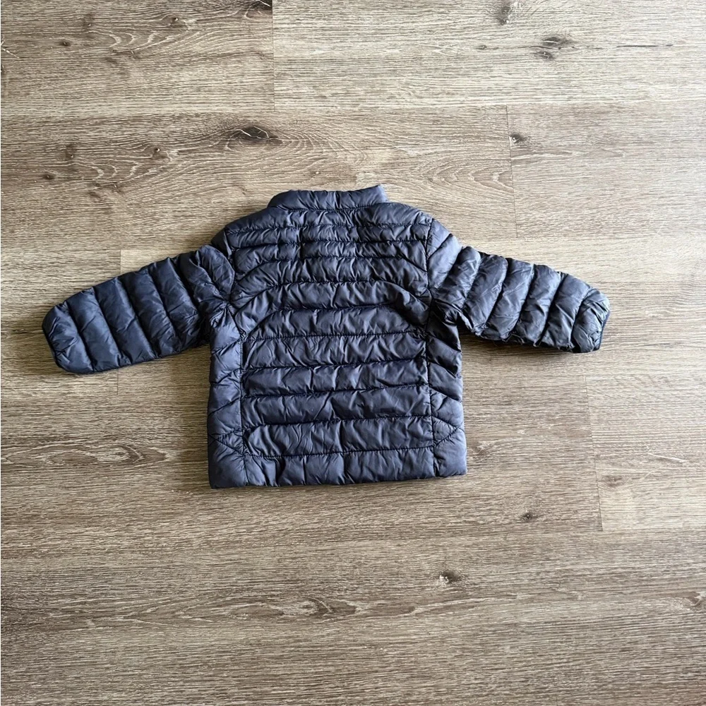 Ralph Lauren Navy Puffer Jacket with Red Logo